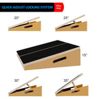 Slant Board For Calf Stretcher Squat Incline Stretch Calf Stretch Knees Foot Rest Adjuatable Wood Wedge For Ankle Leg Heel