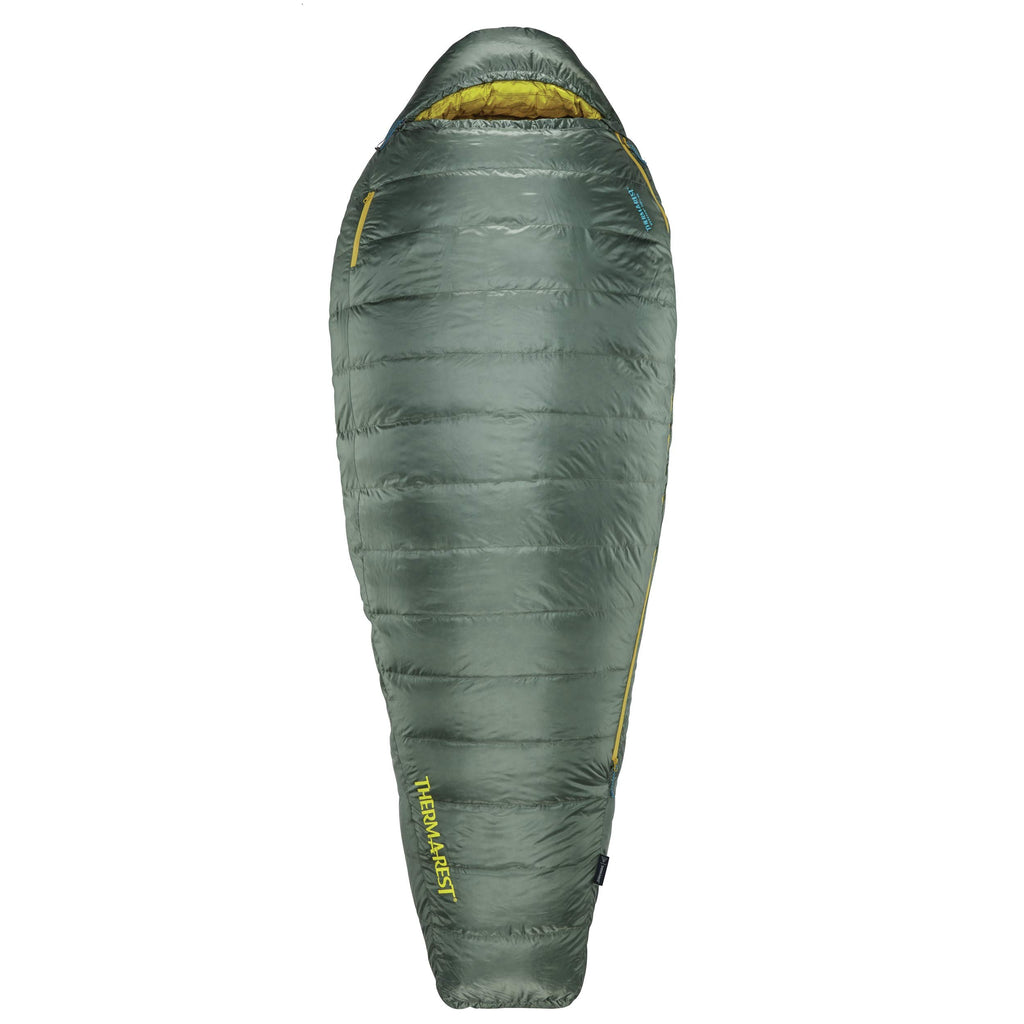 Therm-A-Rest Questar 20F/-6C Lightweight Down Mummy Sleeping Bag, Small, Balsam
