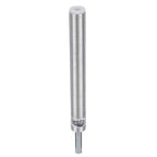 Attwood Sp-2134-T Lockn-Pin -Inch Pin Post, 13 Inches Tall, 1.5-Inch Diameter, Brushed Aluminum, Threaded, Steel Pin