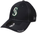Mlb Seattle Mariners Neo Fitted Baseball Cap, Navy, Medium/Large