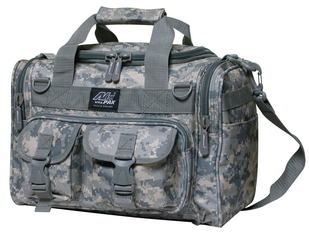 Nexpak 15 Tactical Duffle Military Molle Gear Shoulder Strap Range Bag TF115 DM Digital Camouflage