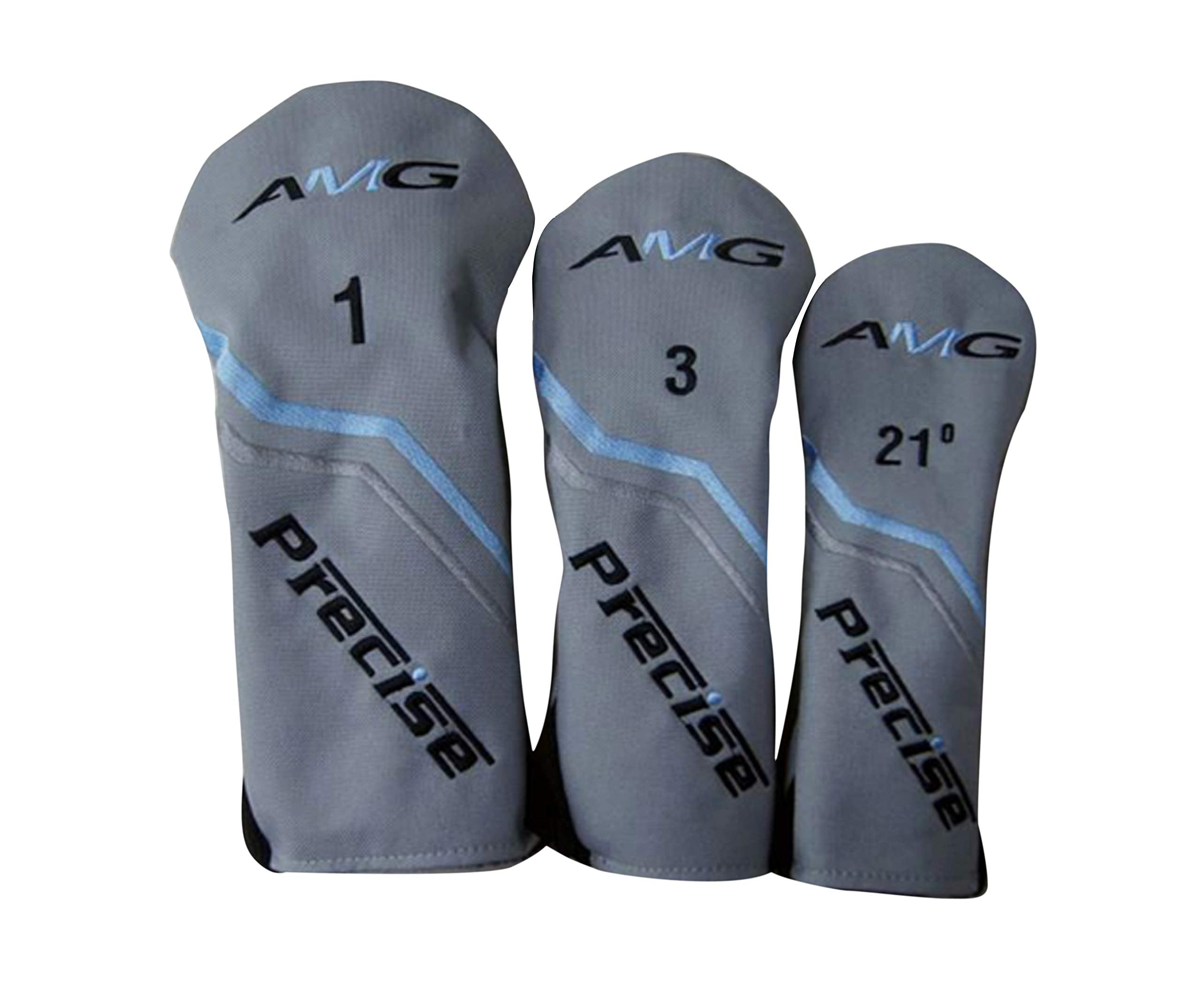 Precise Amg Ladies Womens Complete Golf Clubs Set Includes Driver, Fairway, Hybrid, 6-Pw Irons, Putter, Stand Bag, 3 H/Cs - Choo