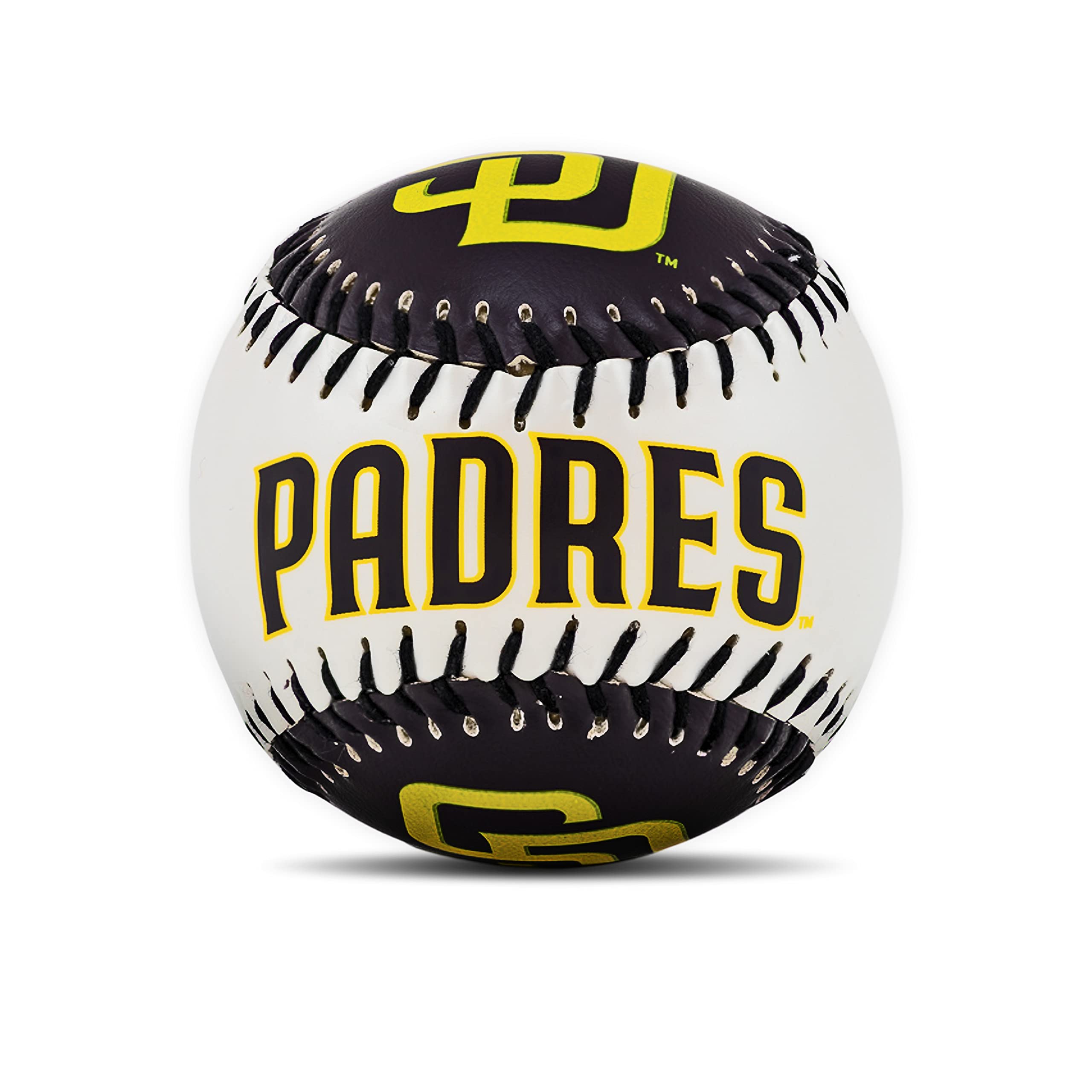 Franklin Sports San Diego Padres Mlb Team Baseball - Mlb Team Logo Soft Baseballs - Toy Baseball For Kids - Great Decoration For