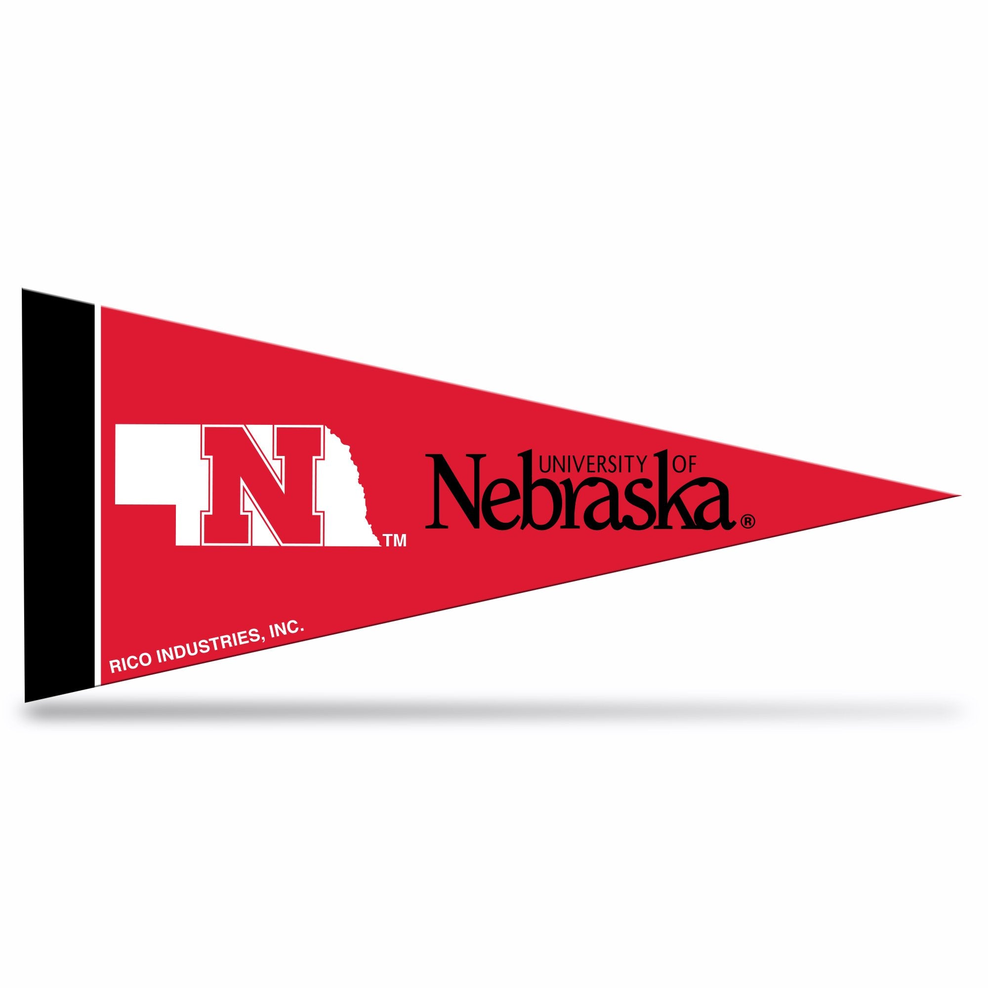 Ncaa Rico Industries 4-Inch By 9-Inch Classic Mini Pennant D  Cor, Nebraska Cornhuskers , 4 X 9-Inches