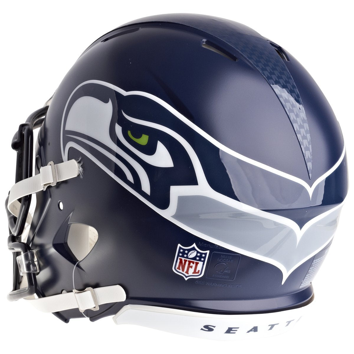 Riddell Nfl Seattle Seahawks Speed Authentic Football Helmet Green, Medium
