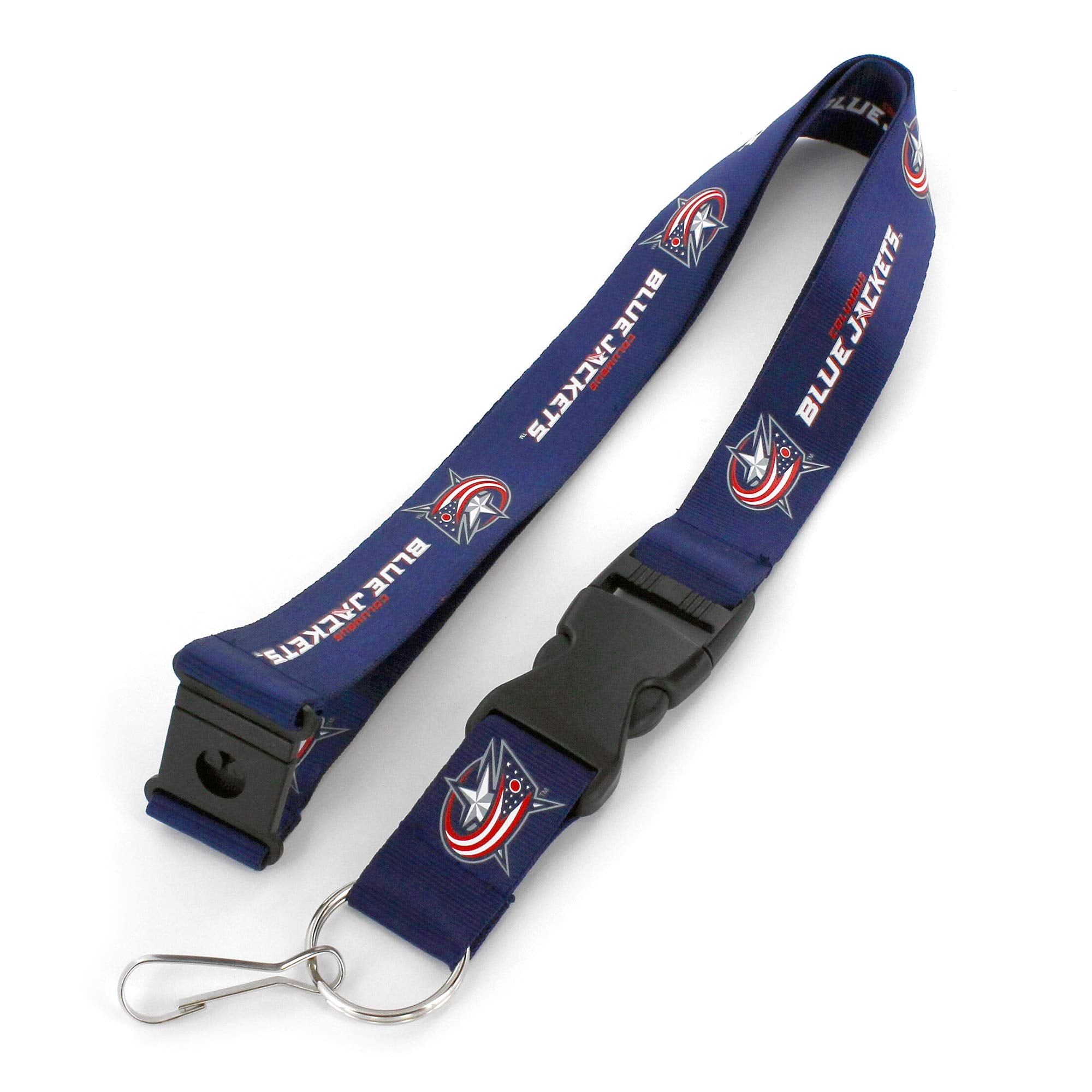 Aminco Nhl Columbus Blue Jackets Team Lanyard,Team Color,One Size