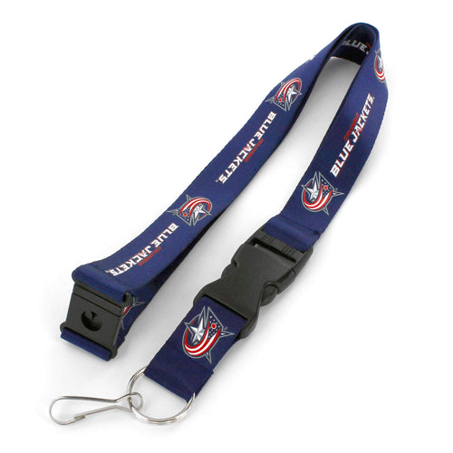 Aminco Nhl Columbus Blue Jackets Team Lanyard,Team Color,One Size