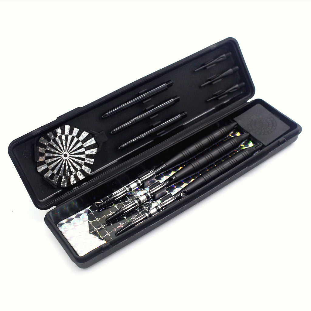 Roobeeo Soft Tip Darts Set For Electronic Dart Board 22G Plastic Tip Darts Set With Brass Barrels&Aluminum Shafts, 6 Flights 3 S