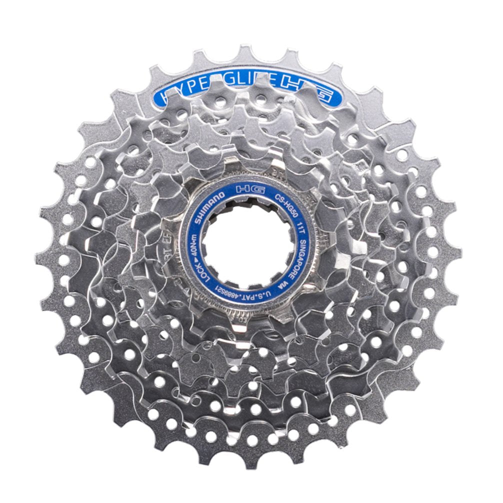 Shimano Cs-Hg50 Tiagra/105 Bicycle Cassette (9-Speed, 12/25T, Silver)