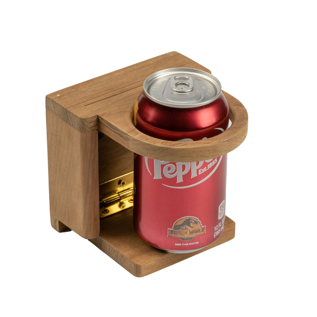 Whitecap 62601 Teak Folding Drink Holder