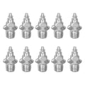 HARFINGTON 10pcs Track Spikes 6.7mm Tower Nails Hard Steel Replacement Spikes for Middle Long-Distance Running Track Shoes, Silv
