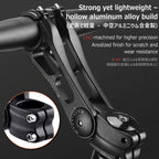 Azarxis Bike Stem Adjustable 25.4 31.8Mm Bicycle Stem Mtb 85 Degree - 90 110 145Mm Aluminum Alloy Mountain Bike Handlebar Riser