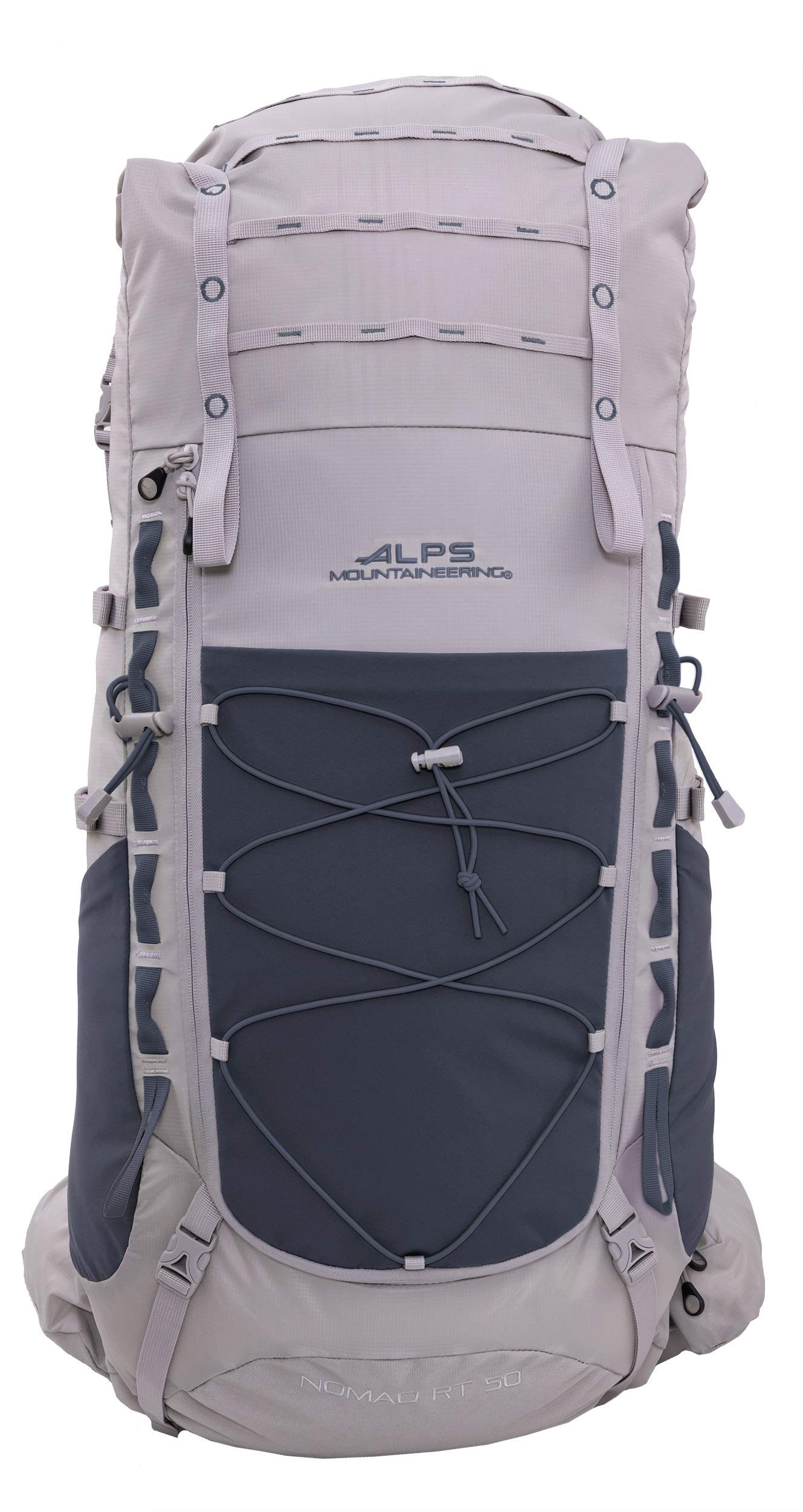 Alps Mountaineering Nomad 50L, Gray/Gray, 50 Liters