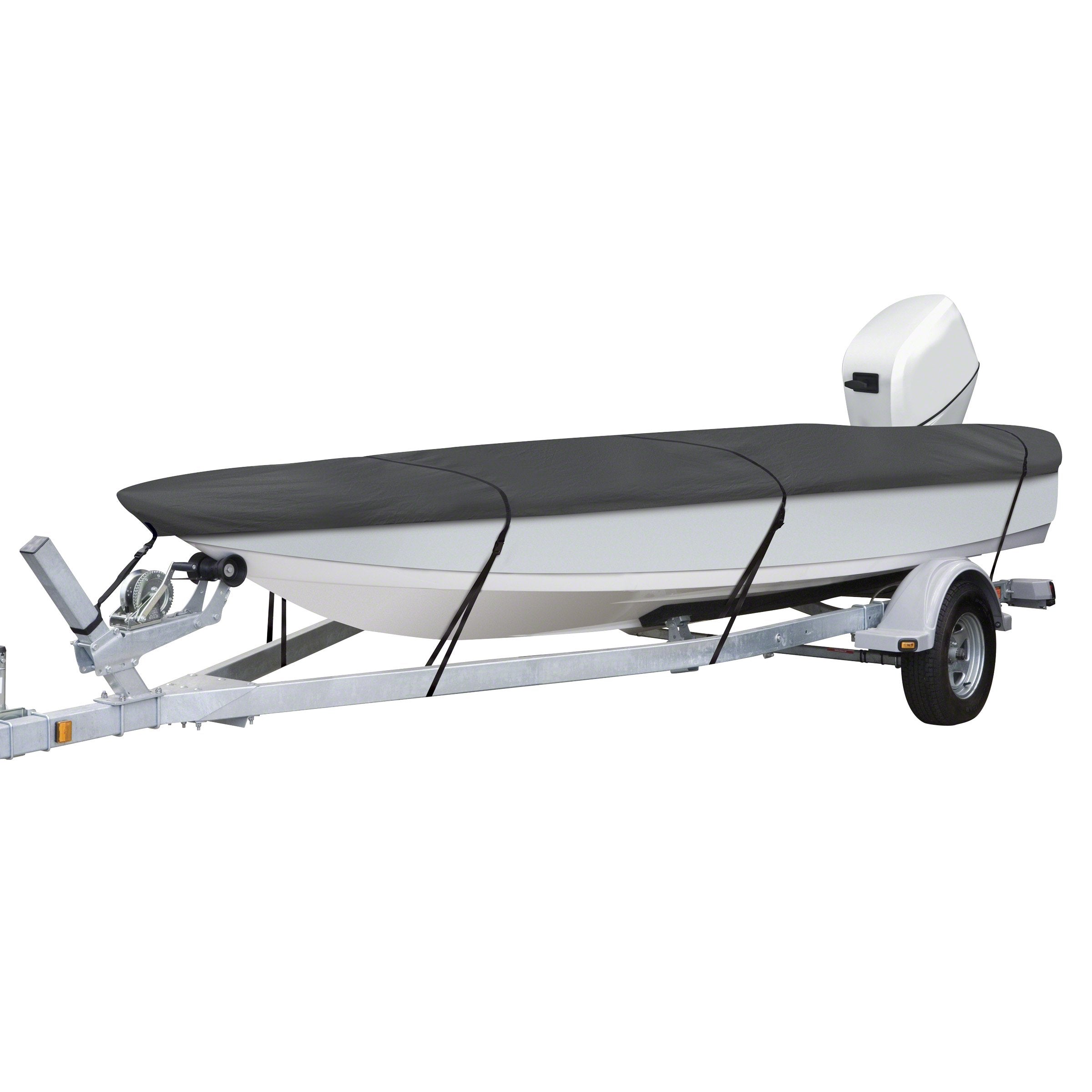 Classic Accessories StormPro Heavy-Duty Boat Cover, Fits boats 14 ft - 16 ft long x 75 in wide