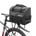 ROCKBROS Bike Trunk Cooler Bag Bicycle Rack Rear Seat Carrier Bag Insulated Bike Panniers for Bicycle Commuter Shoulder Bag 11L 
