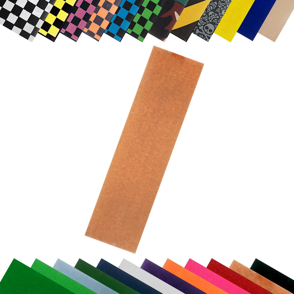 Turbo 9 X 33 Inch Clear Skateboard Grip Tape Clear