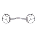 Myler Western Dee with 2 Hooks with Sweet Iron Low Port Comfort Snaffle