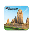 ISEE 360 I Love Bhubaneswar Fridge Magnet for Home Kitchen Refrigerator and Office Doors Decoration Souvenir Gift L X H 3 X 3 In