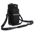 Nuovoware Water Bottle Carrier Bag, 40 Oz Bottle Pouch Holder, Adjustable Shoulder Hand Strap 2 Pocket Sling Neoprene Sleeve Spo