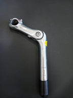 Donsp1986 Quill Stem Adjustable 25.4Mm, 22.2Mm Alloy Alum 110Mm -For Beach Cruisers, Mtb'S, And Gas Powered Bicycles- Silver (Si