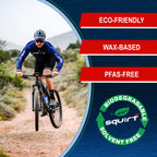 Squirt Chain Lube For Bikes 120 Ml - Long-Lasting Lubricant For All Bike Chains - All-Weather Dry Bike Chain Lube To Reduce Nois