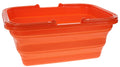 Ust Flexware Collapsible Sink With 2.25 Gal Wash Basin For Washing Dishes And Person During Camping, Hiking And Home, Orange, On