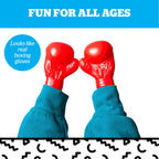 Bigmouth Red Boxing Gloves - Tiny Hands, Red, Small