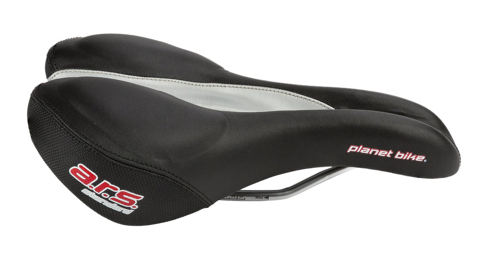 Planet Bike A.R.S. Standard Bike Seat - Men'S, Black/Silver