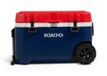 Igloo Trailmate 75Qt Wheeled Cooler, Insulated Hard Shell Ice Chest, Americana