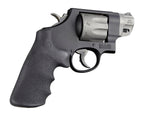 Hogue Overmolded Rubber Grip For S&W 460, 500, & Governor Round Butt (Tamer Conversion), K, L, N, X, & Z Frames, Black - 19022
