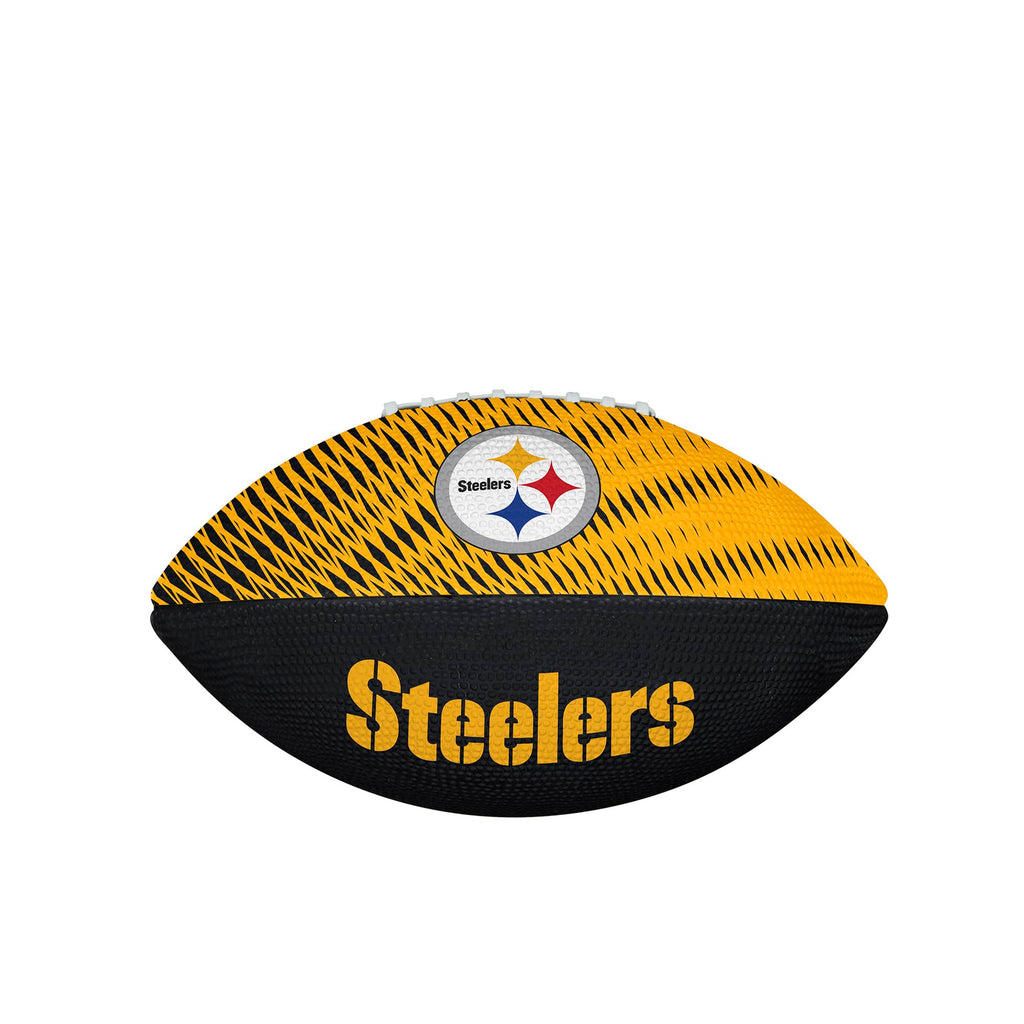 Wilson Nfl Team Tailgate Football - Pittsburgh Steelers, Junior Size