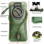 Hydration Bladder, 2L Water Bladder For Hiking Backpack Leak Proof Water Reservoir Storage Bag, 2 Liter Bpa-Free Water Pouch Hyd