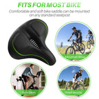 Oversized Bike Seat For Peloton Bike & Bike+, Comfort Seat Cushion Compatible With Peloton, Spin Bike, Road Or Exercise Bikes, B