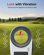 Deason Golf Rangefinder With Slope, 1,300 Yards Laser Range Finder Golf For Tournament, High Accuracy,7X Magnification, Continuo