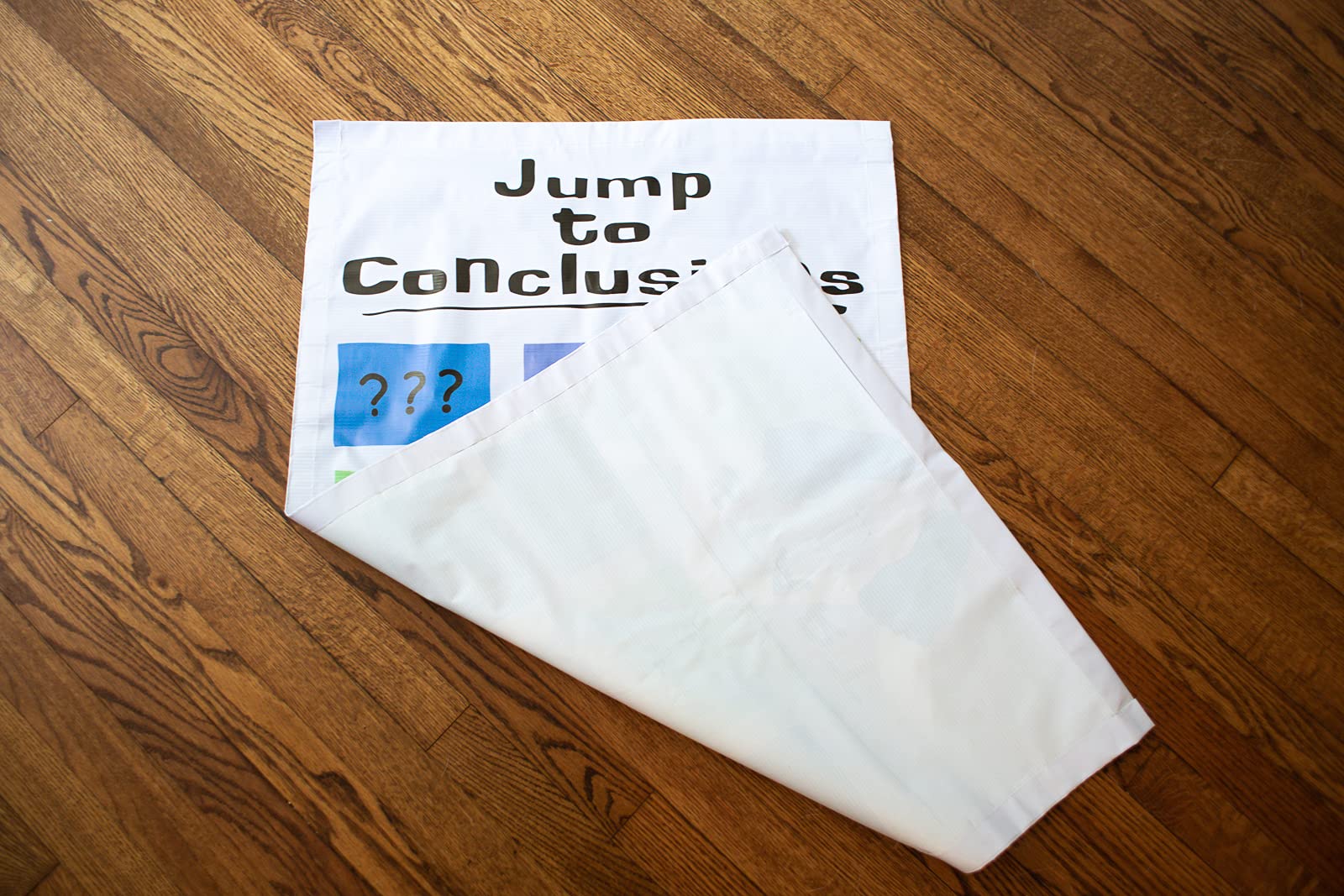 Initech Jump To Conclusions Mat Office Space 24 X 40 In.