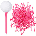 Jenaai 200 Pcs Golf Tees Bamboo Golf Tees Professional Golf Tees Bulk For Women Girls Golf Club Accessories (3-1/4 Inch,)