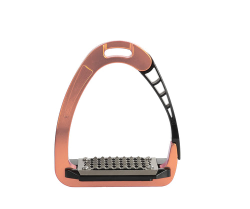 Acavallo Unisexs Rose Gold Arena Safety Stirrup, One