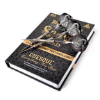 Cuesoul Black Scorpion 24G Tungsten Steel Tip Dart Set,Barrel With Titanium Coated Finished