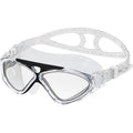 OutdoorMaster Swim Mask - Wide View Swimming Mask & Goggles Anti-fog Waterproof, Black