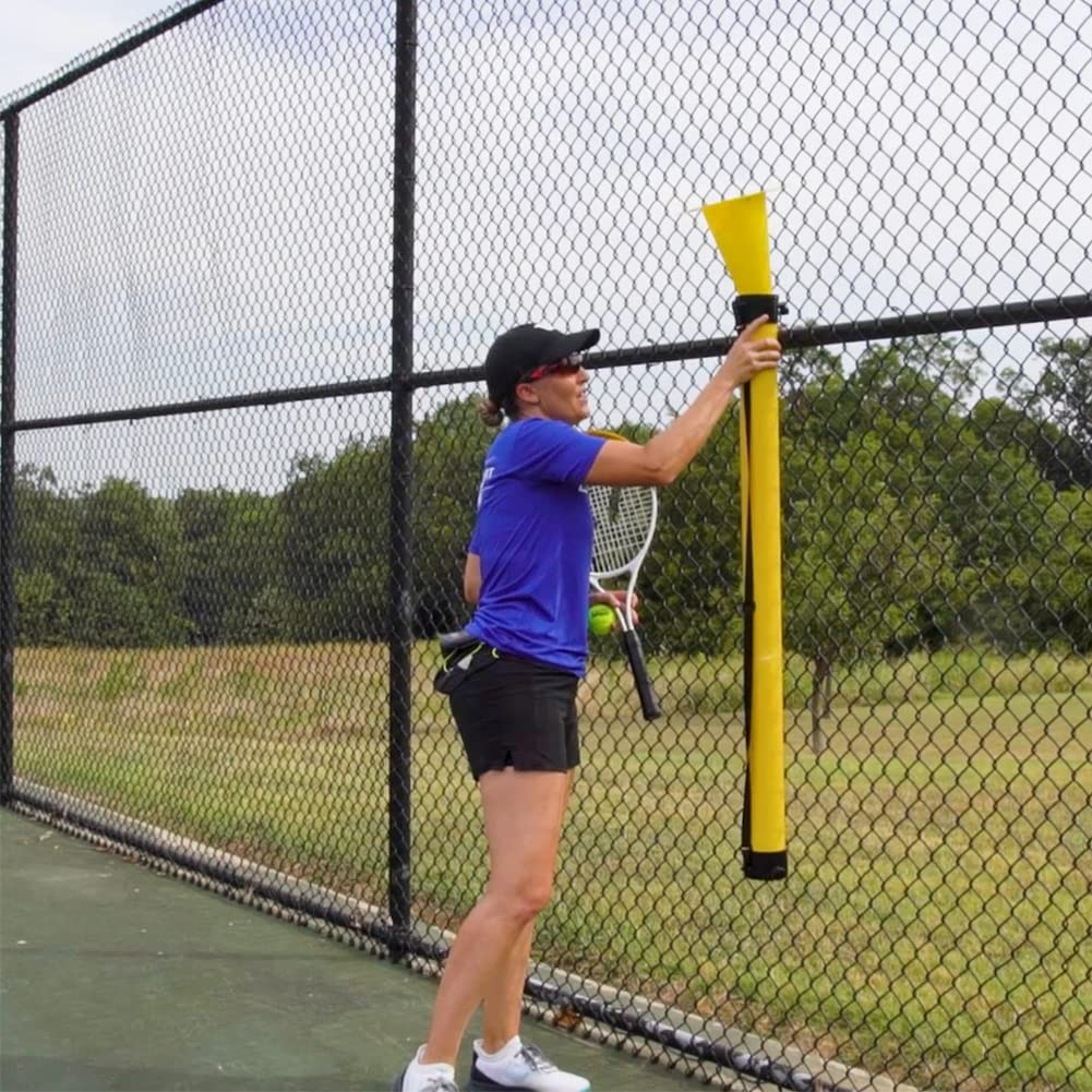 Oncourt Offcourt Tennis Masterpro Ball Tube - Easiest Way To Pick Up Tennis Balls/Shoulder Strap Included (21 Balls)