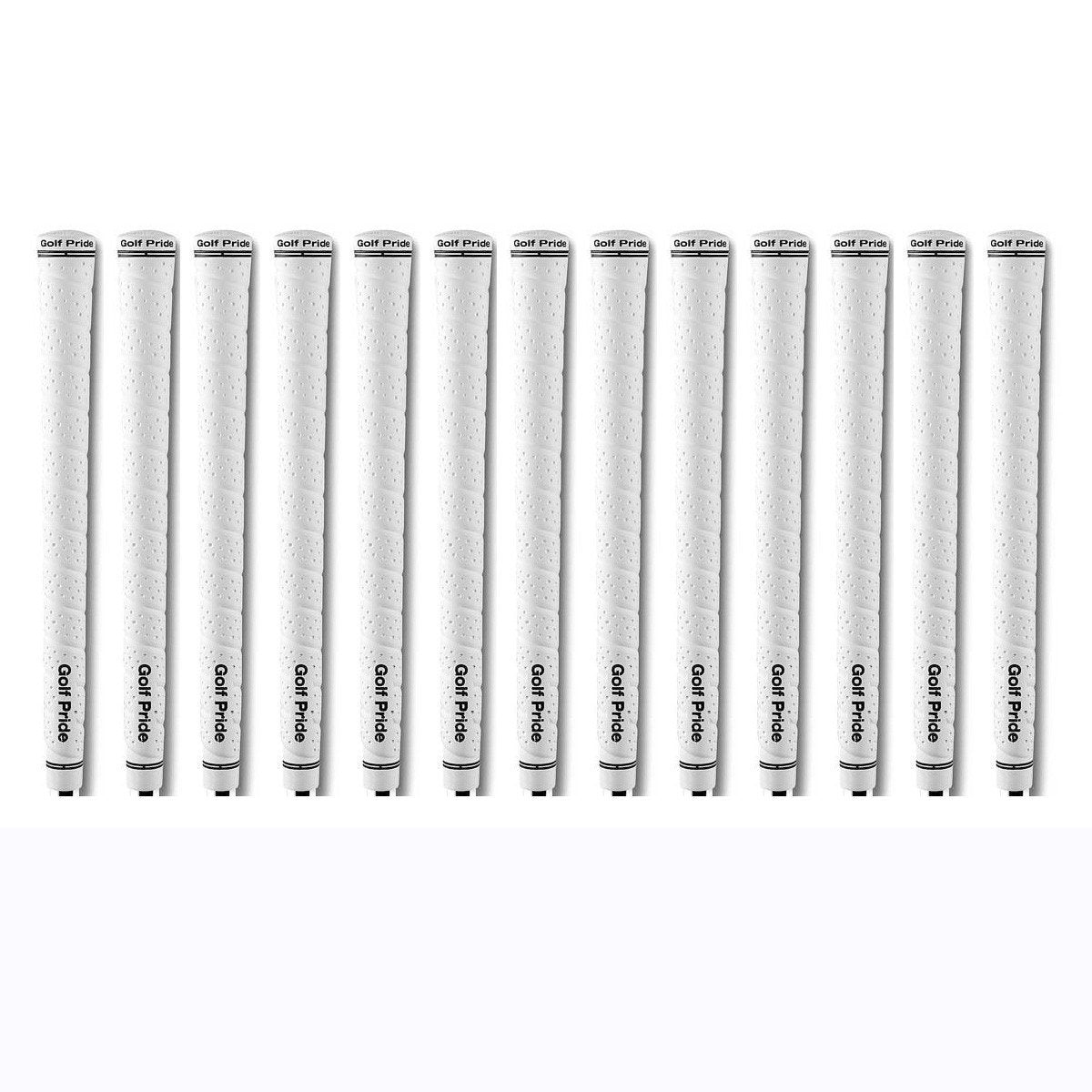 Golf Pride Tour Wrap 2G Golf Grip Bundle (13 Piece), White, Standard