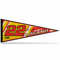 Rico Industries Nascar Racing Joey Logano 12'' X 30'' Felt Wall D  Cor Pennant - Great For Home/Bed Room/Man Cave D  Cor