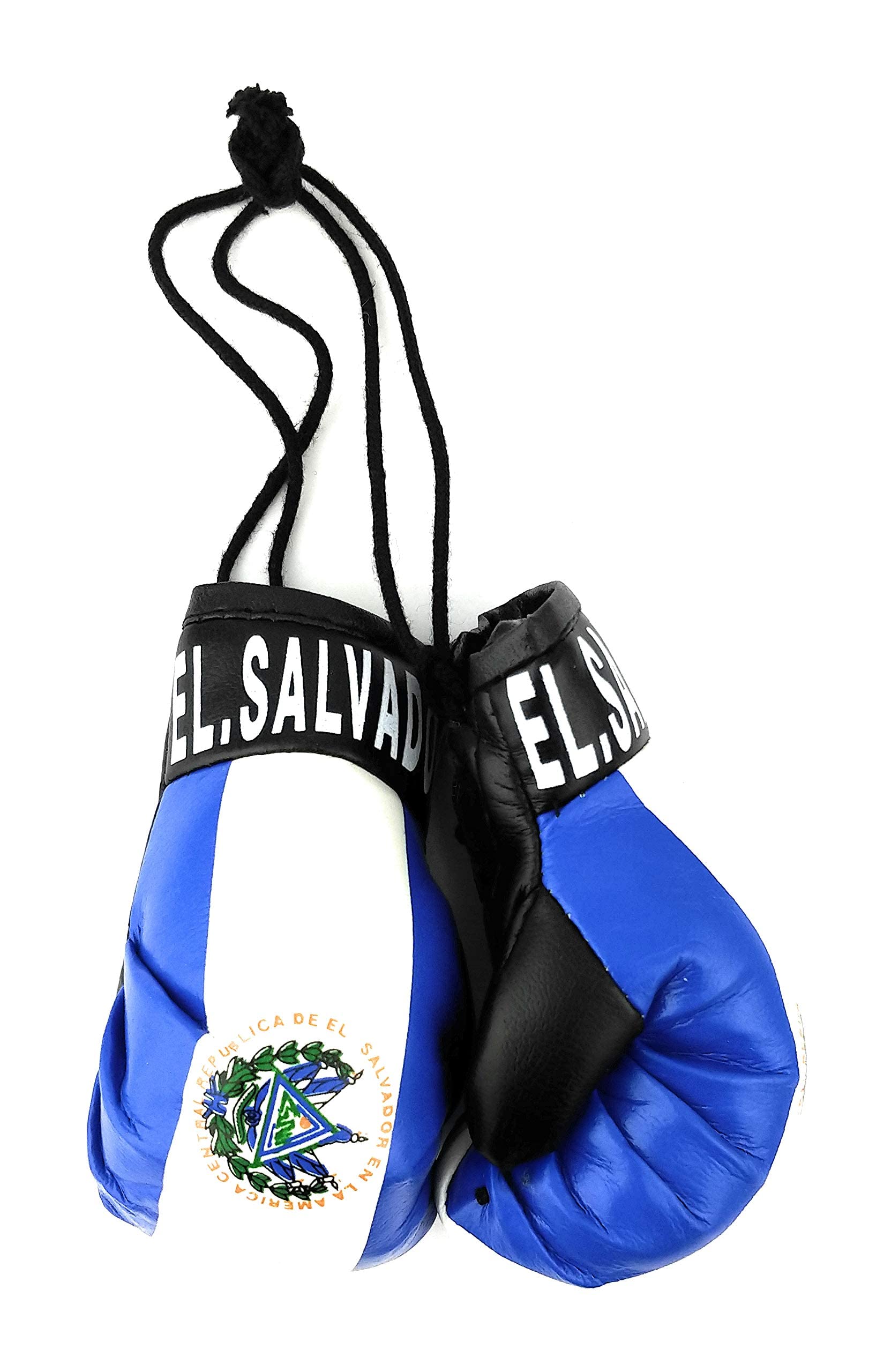 Red Hat Ent Hanging Car Mirror Mini Boxing Gloves (El Salvador)