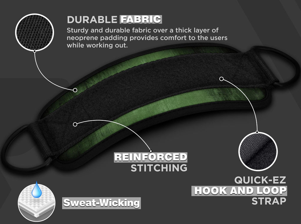 Rdx Ankle Straps For Cable Machines Resistance Bands Attachment, 7Mm Neoprene Padded 10Ax4A, Gym Wrist Cuff Women Men Home Fitne