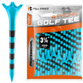 Full Choice100 Pack 3-1/4 Plastic Golf Tees, Enhanced Durability & Stability, Engineered to Minimize Friction and Side Spin