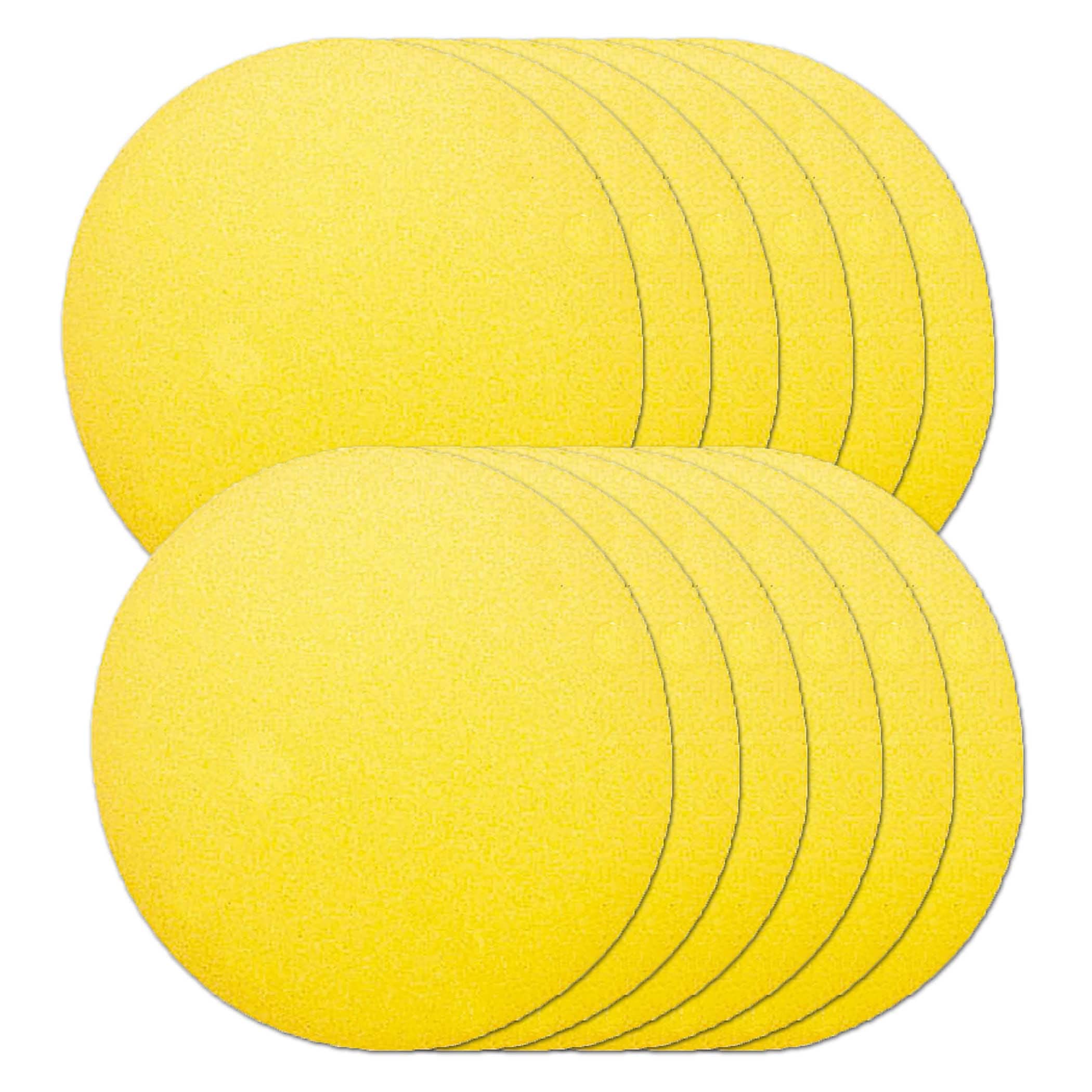 Dick Martin Sports Masfby4-12 Martin Sports 4-Inch Foam Ball, Yellow, Pack of 12 (Masfby4-12)
