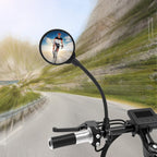 Royor Bike Mirrors For Handlebars Rearview Mirror - Bicycle Mirrors For Handlebars, 360 Adjustable Rotatable Bicycle Mirror For