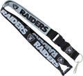 Aminco Nfl Oakland Raiders Reversible Lanyard