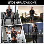 APEXUP 20lbs Weighted Vest with Washable Layer, Weight Vest for Women Men, Workout Equipment for Strength Training Running (Blac