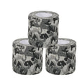 SEADESKY Uning Self-Adhesive Protective Camouflage Tape Wrap 5CM x 4.5M Camo Form Multi-Functional Non-Woven Fabric Camo Tape St